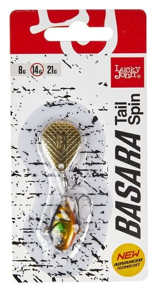 Тейл-спиннер Lucky John BASARA TAIL SPIN 14.0г 004 в блистере
