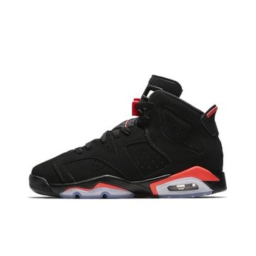 Иордания Air Jordan 6 Детские баскетбольные площадки Высокие Вершины Юнисекс