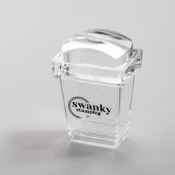 Swanky Stamping Штамп для стемпинга силиконовый, прямоугольный, высокий,