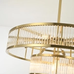 Люстра на штанге Imperiumloft RH MARAIS ROUND CHANDELIER 147903-22
