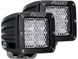 Светодиодная фара Rigid D-серия PRO 4 диода (2шт) Рабочий свет