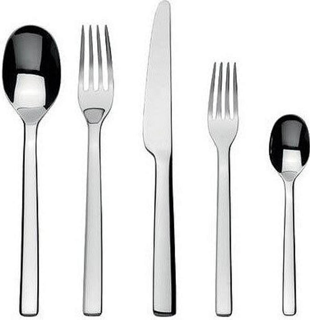 Набор столовых приборов Alessi, Ovale, 5 предметов, нержавеющая сталь