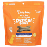 Zesty Paws, All-in-One Functional Dental Bones, для собак, для всех возрастов, корица, 28 маленьких зубных костей, 238 г (8,4 унции)