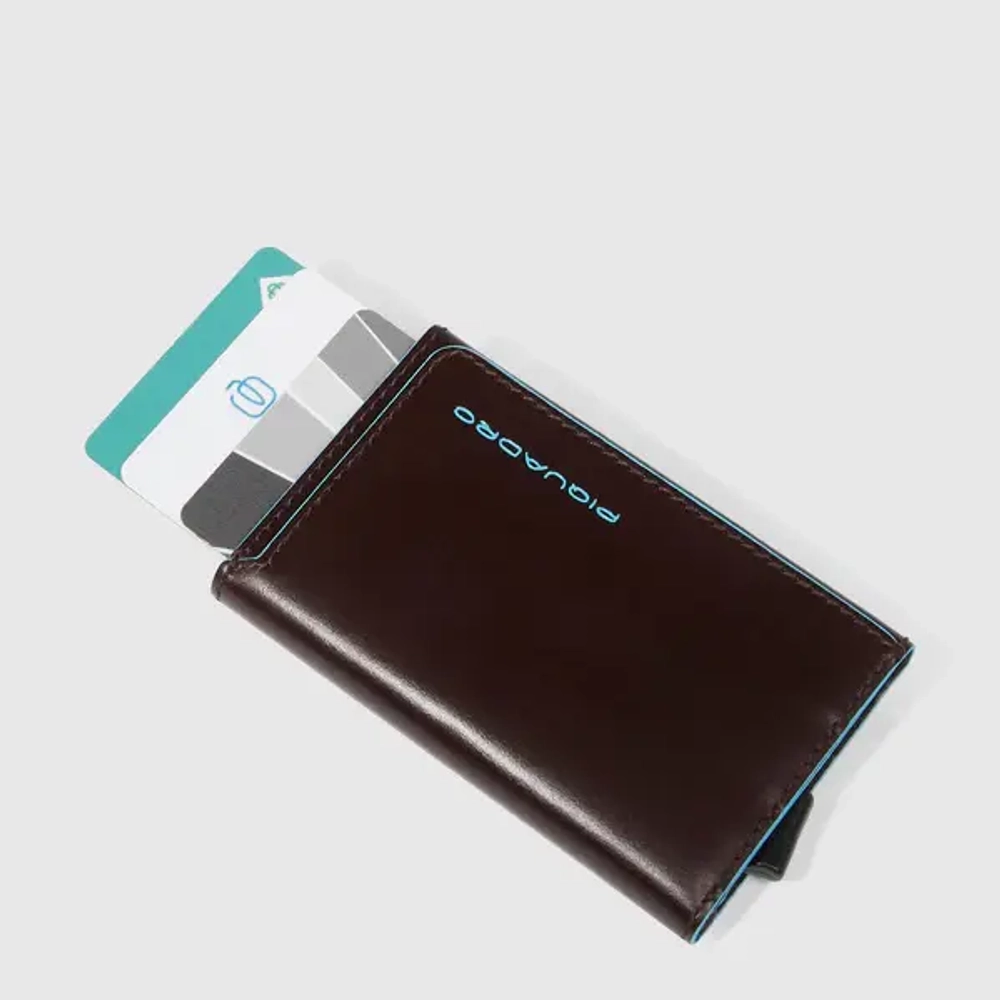 Картхолдер Piquadro Blue Square/Mogano
