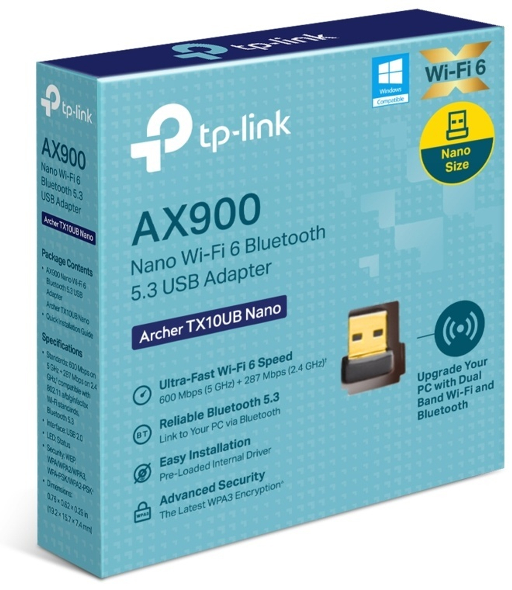 Wi-Fi адаптер TP-LINK Archer TX10UB Nano