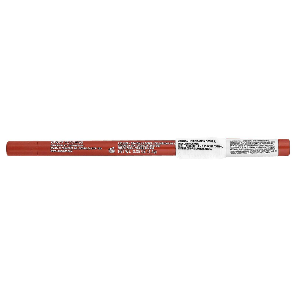 L.A. Colors, гелевая подводка для губ, CP677 Fetching, 1,5 г (0,05 унции)
