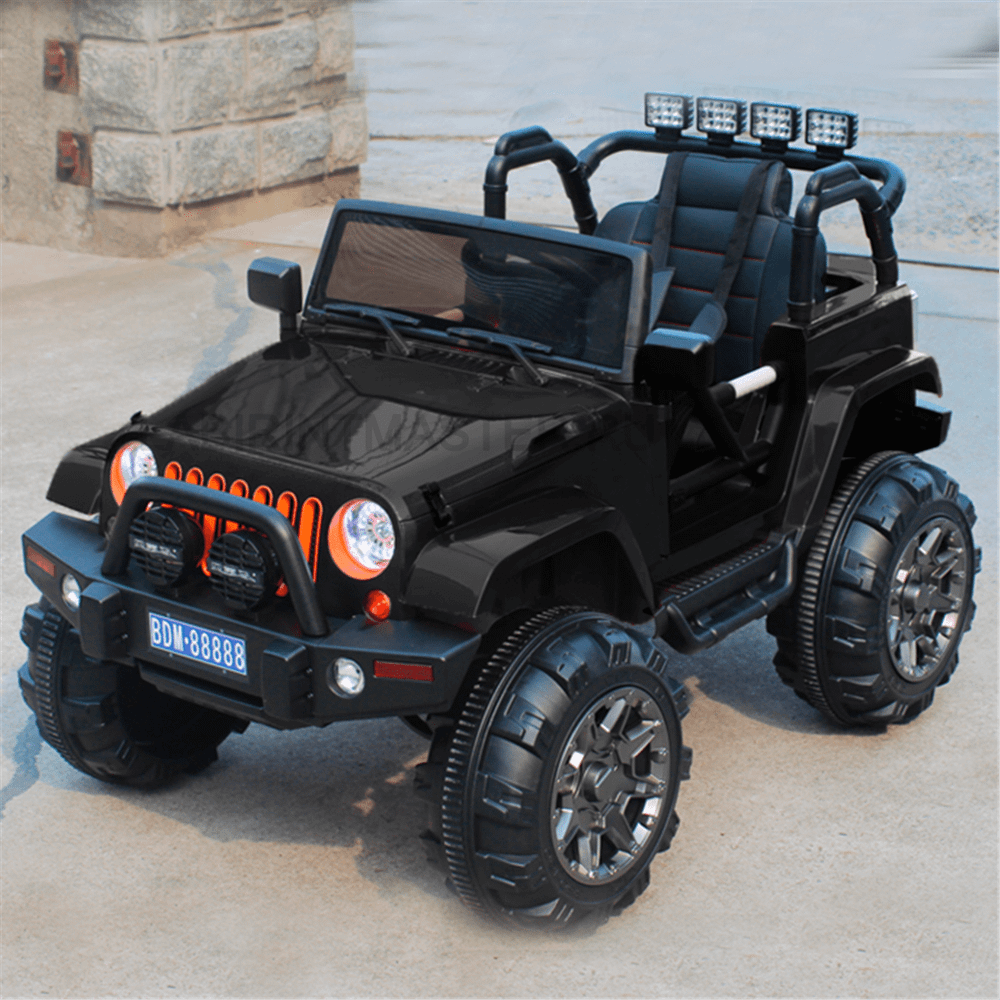 Электромобиль детский "JEEP 4WD", 12V10AH, черный