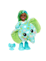 Барби Cutie Reveal HKR13, кукла-сюрприз в мягком костюме слонёнка