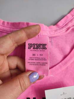 Топ Pink с хлопком яркий 42 размер