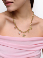 Колье Turtle Gold Mix