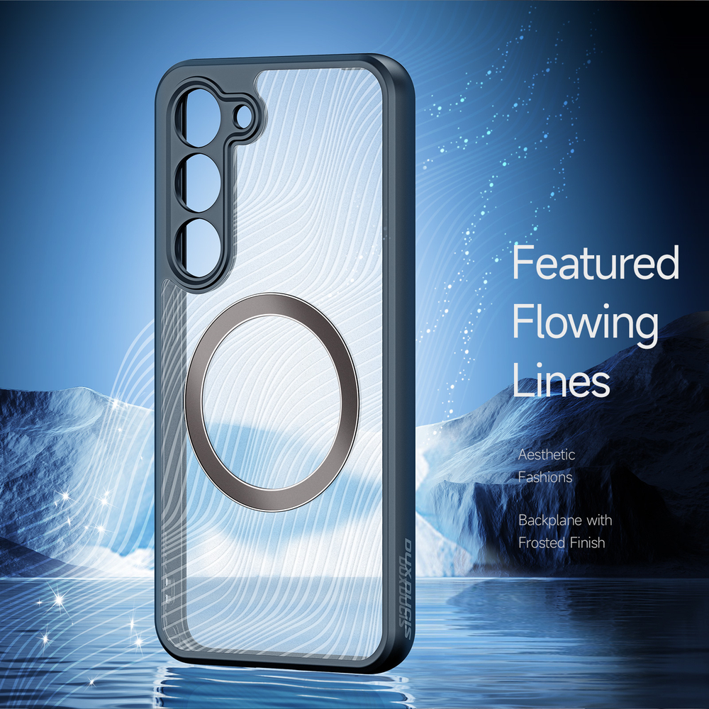 Чехол с MagSafe от Dux Ducis для Samsung Galaxy S23+ Плюс, серия Aimo Mag Series Case