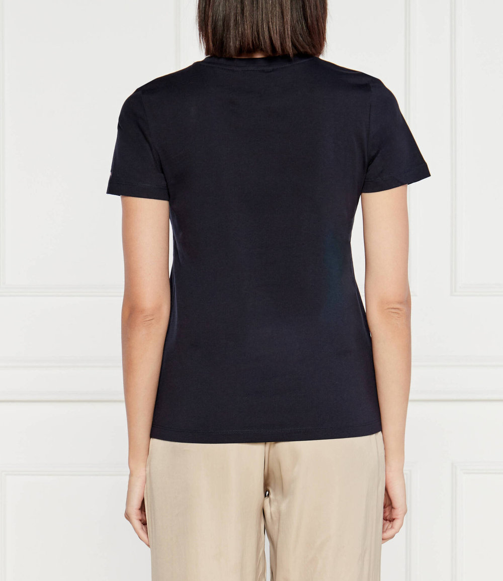 футболка Tommy Hilfiger - темно-синий(WW0WW31999)