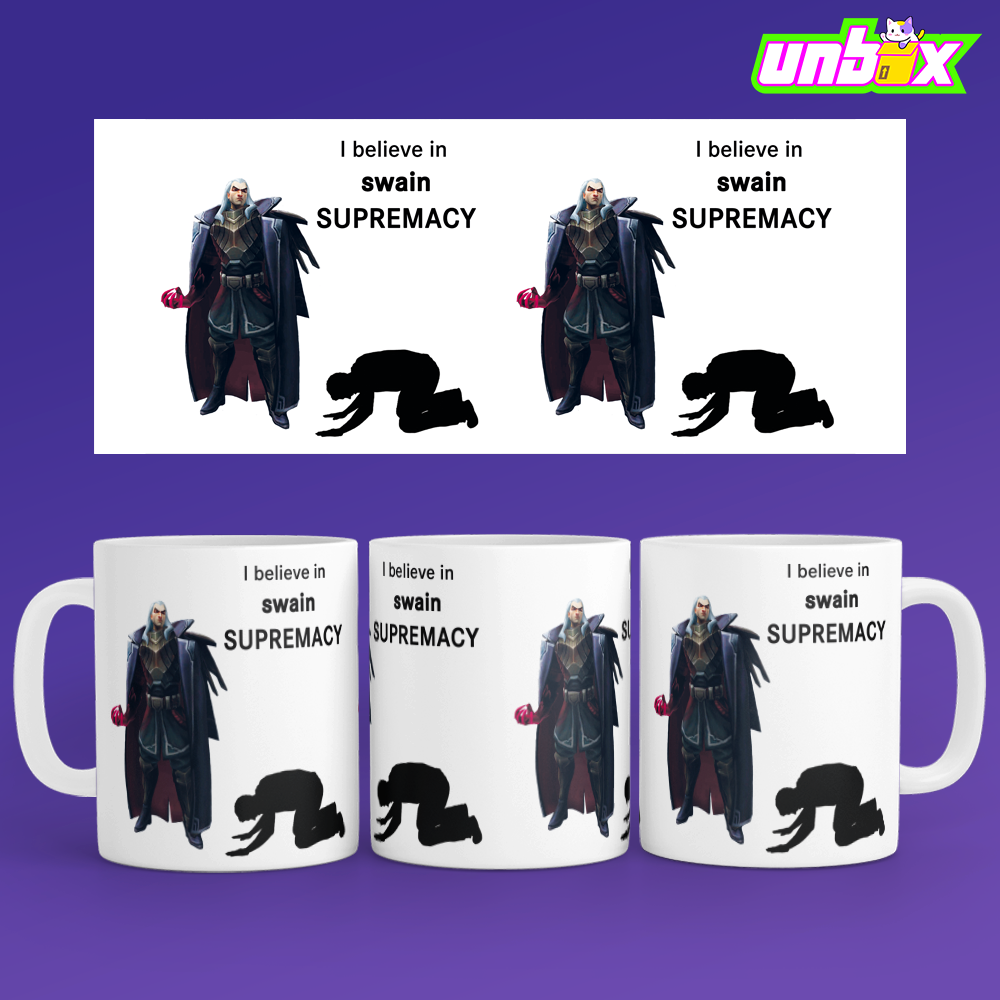 Кружка Swain supremacy Свейн League Of Legends Лига Легенд