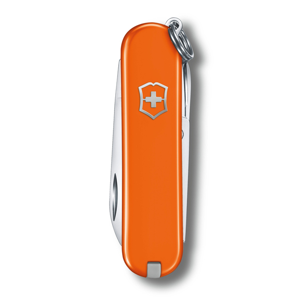 Нож-брелок Victorinox Classic SD Colors, 58 мм, 7 функций, "Mango Tango"