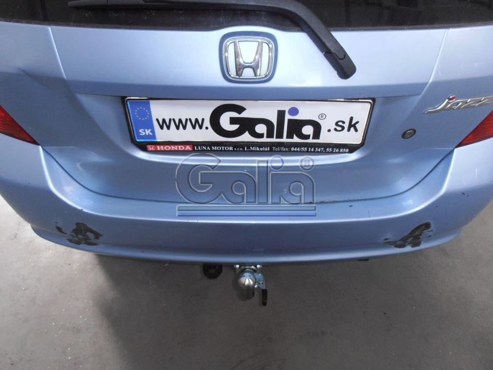 Фаркоп оцинкованный Galia H052C для Honda Jazz 2002-2008(паспорт и сертификат в комплекте)(без электрики)