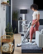 Пылесос беспроводной вертикальный аккумуляторный Greenworks 24В GD24SVK4D, Арт.4701107UB с АКБ 4 А*ч и ЗУ