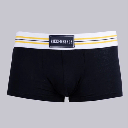 Набор мужских трусов боксеров 3в1 черные Bikkembergs BKK61UTR01TR