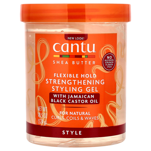 Cantu, Масло ши, гель для укладки гибкой фиксации, 524 г (18,5 унции)