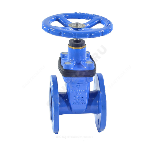 Задвижка чугун VOC4241C аналог МЗВ обрезиненный клин Ду 100 Ру10/16 Тмакс=110C фл Tecofi VOC4241C-00EP0100