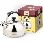 Чайник из нержавеющей стали 3л со свистком «TECO» TC-113