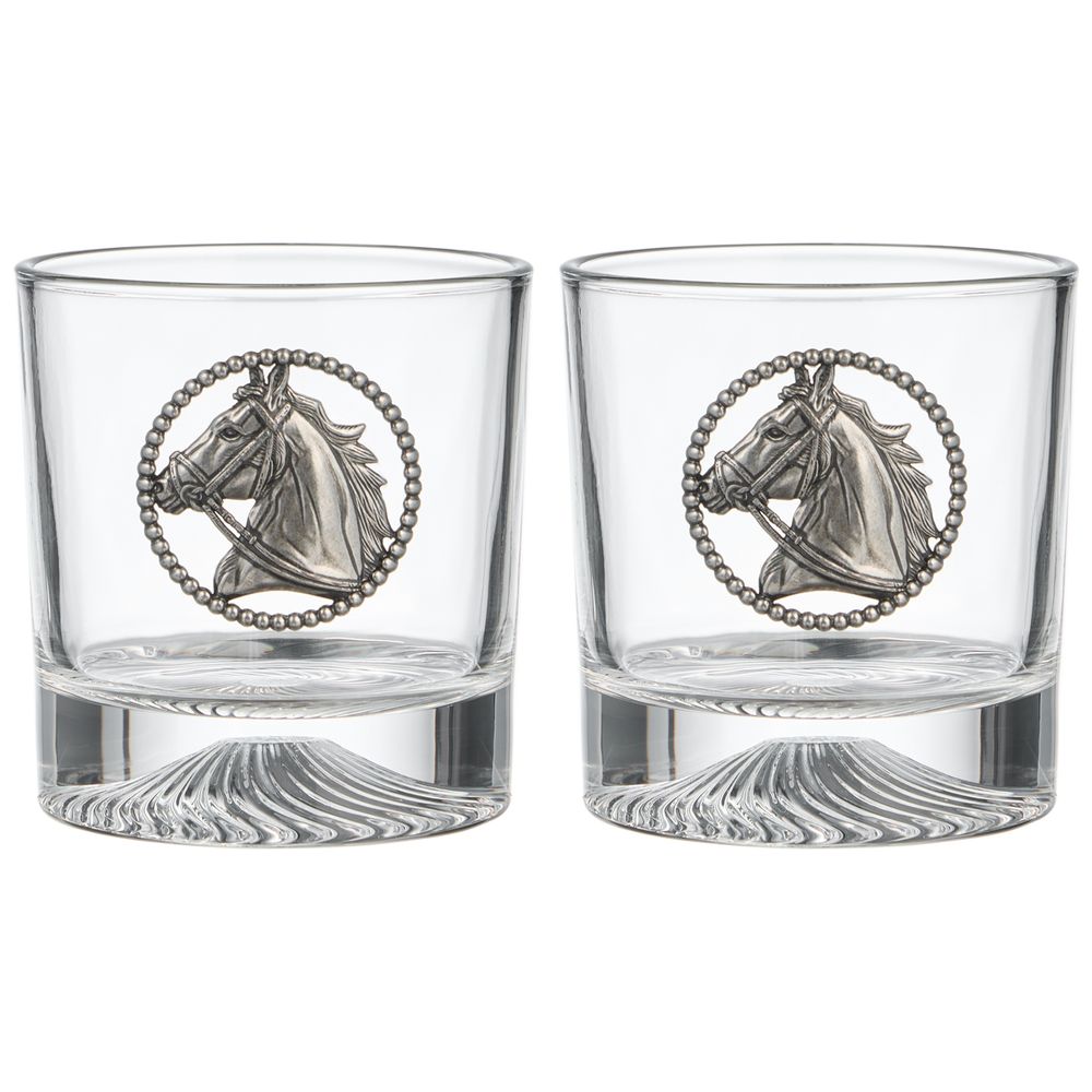 НАБОР СТАКАНОВ "HORSE" ИЗ 2-Х ШТ. 320 МЛ