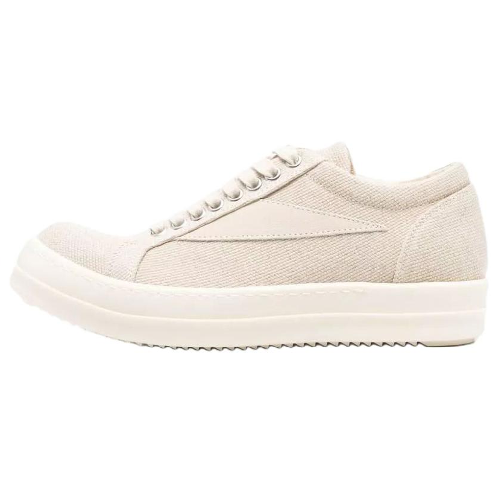 Rick Owens DRKSHDW Canvas Shoes Men"s Beige