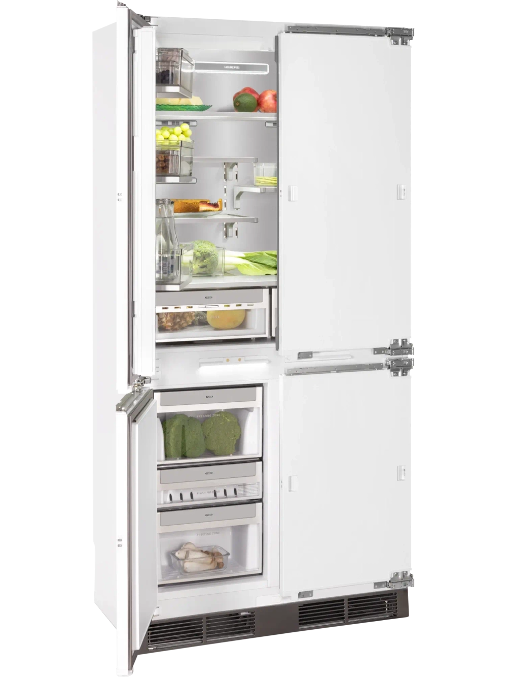 Встраиваемый холодильник Hiberg S-RFQ 800 W