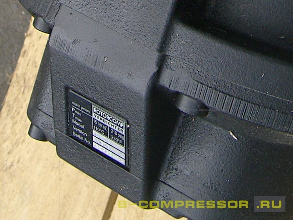 Rotorcomp EVO6 V001 фото шильдика