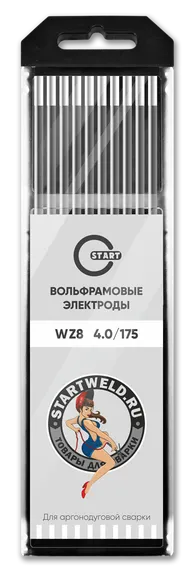 Вольфрамовый электрод WZ 8 4,0/175 (белый) WZ2040175