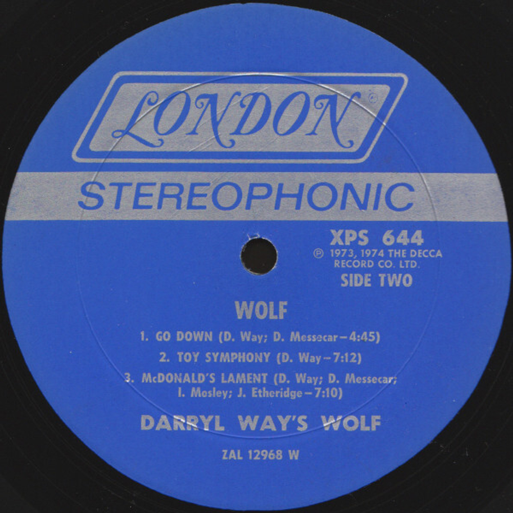 Darryl Way's Wolf / Wolf (LP)