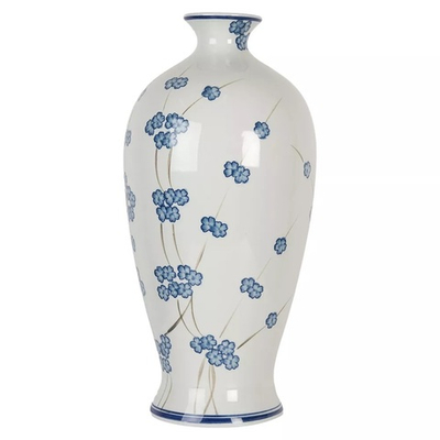 Ваза "Мильфлёр" Ø 21x42см Керамика