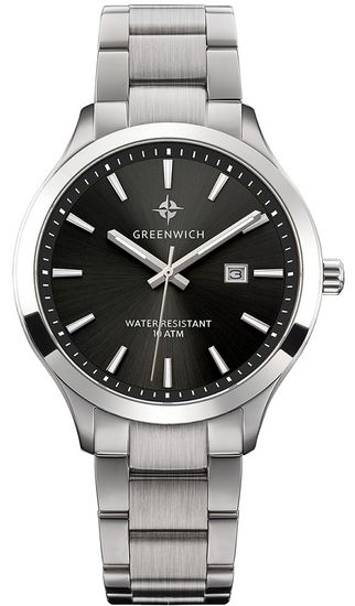 Greenwich Whale GW 041.10.31 Мужские кварцевые часы, Швейцарские наручные часы