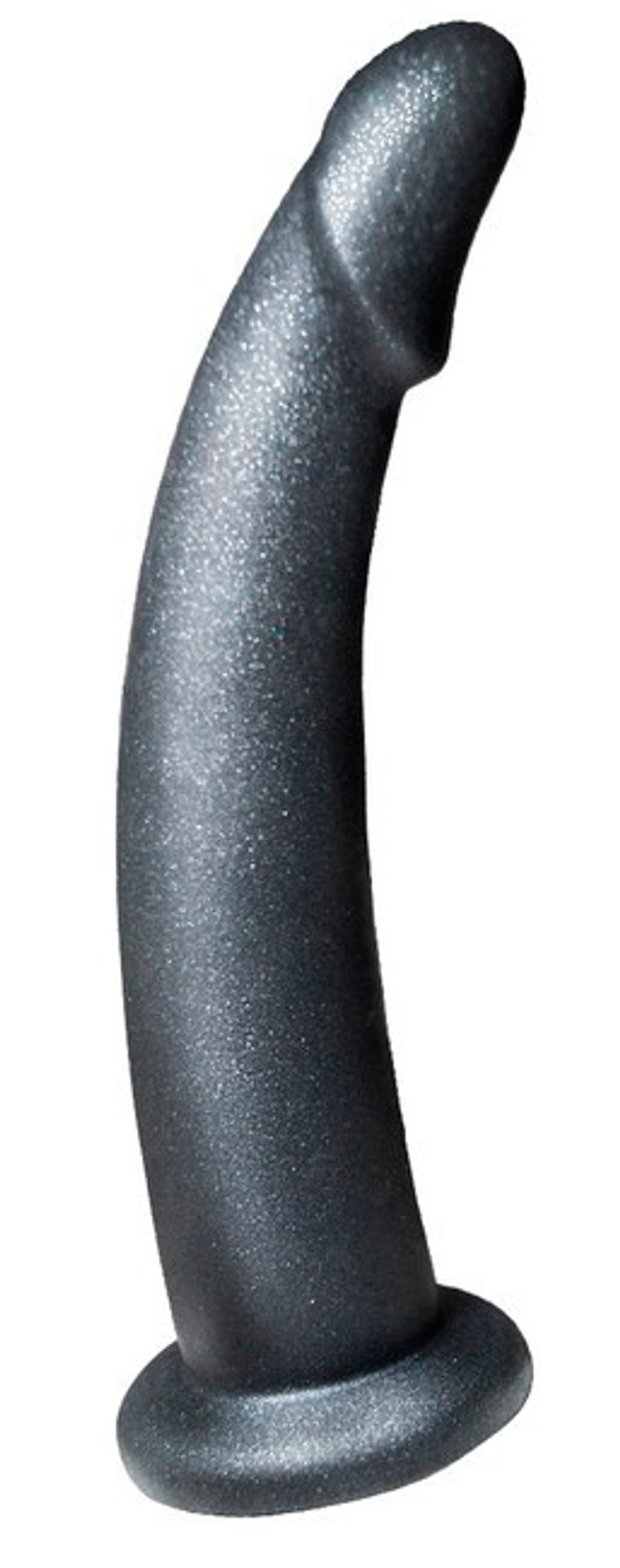 Насадка-плаг на страпон PLATINUM BENT 3 (Цвет: черный)