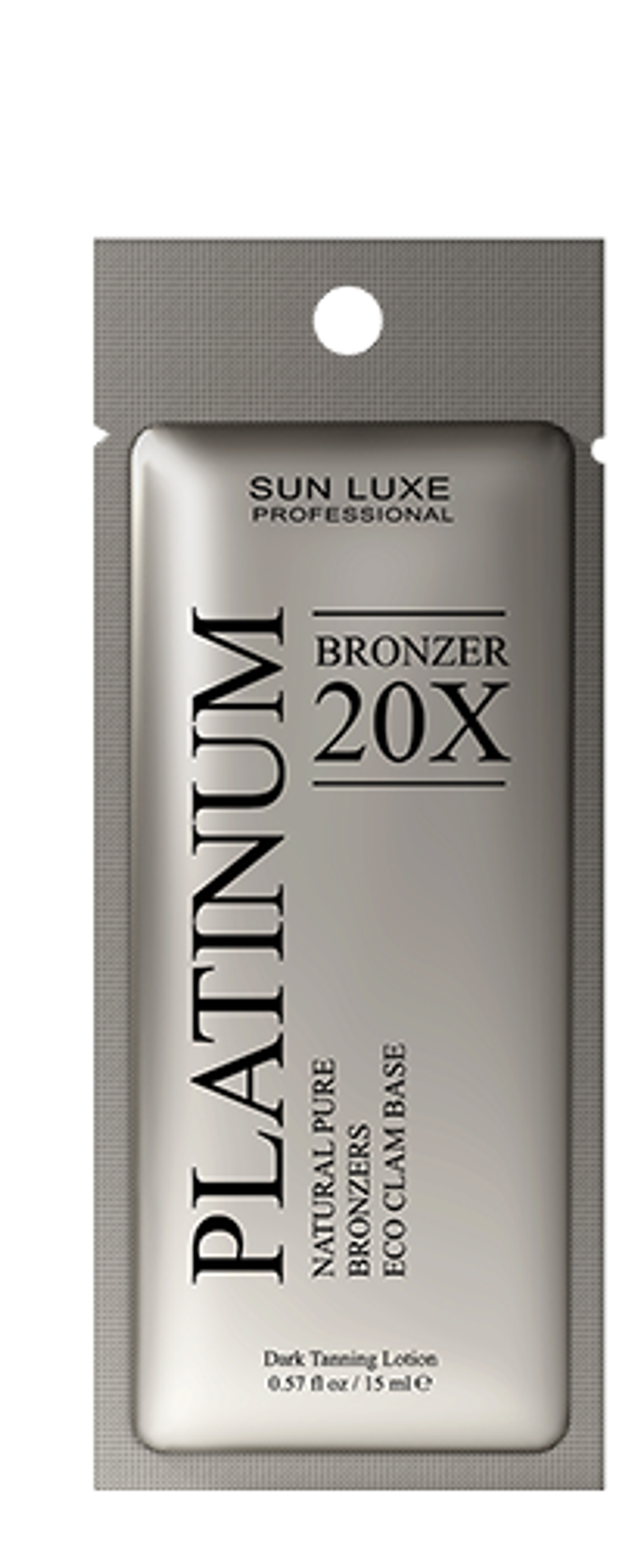 Крем д/загара Platinum Bronzer саше 15мл(лицо/тело д/подготовл.кожи)