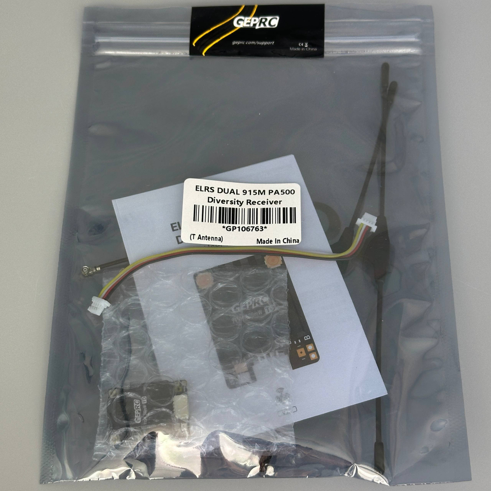 Приемник GEPRC ELRS DUAL 915M PA500 Diversity Receiver