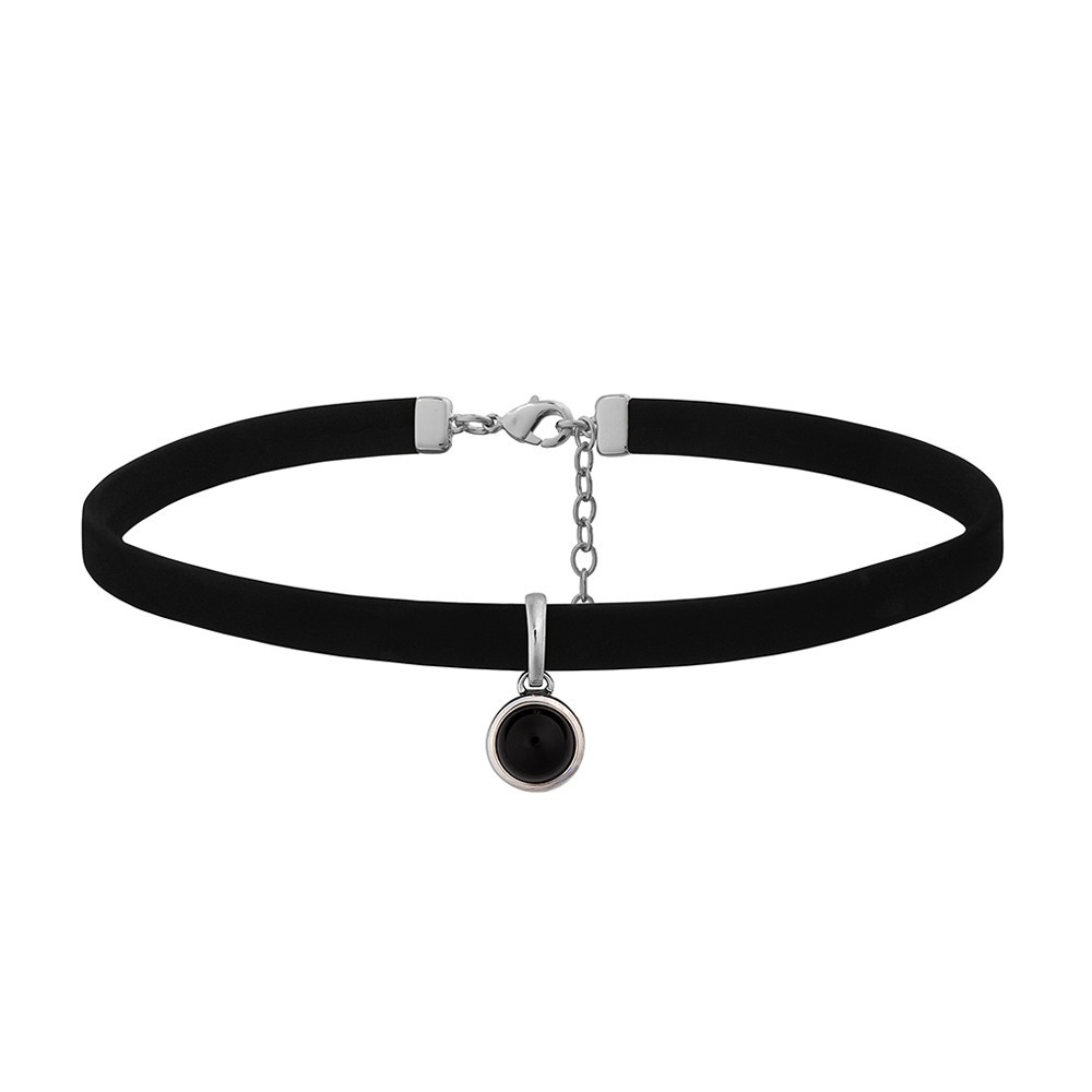 Чокер Possebon Black Agate B0111.4 BW/S