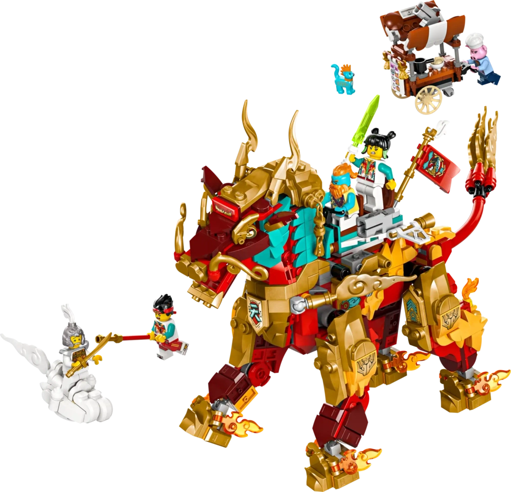 Конструктор LEGO Monkie Kid 80066 Мифическое существо Цилинь