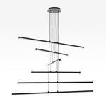 Citilux Trent CL203761 LED Люстра подвесная с пультом Чёрная