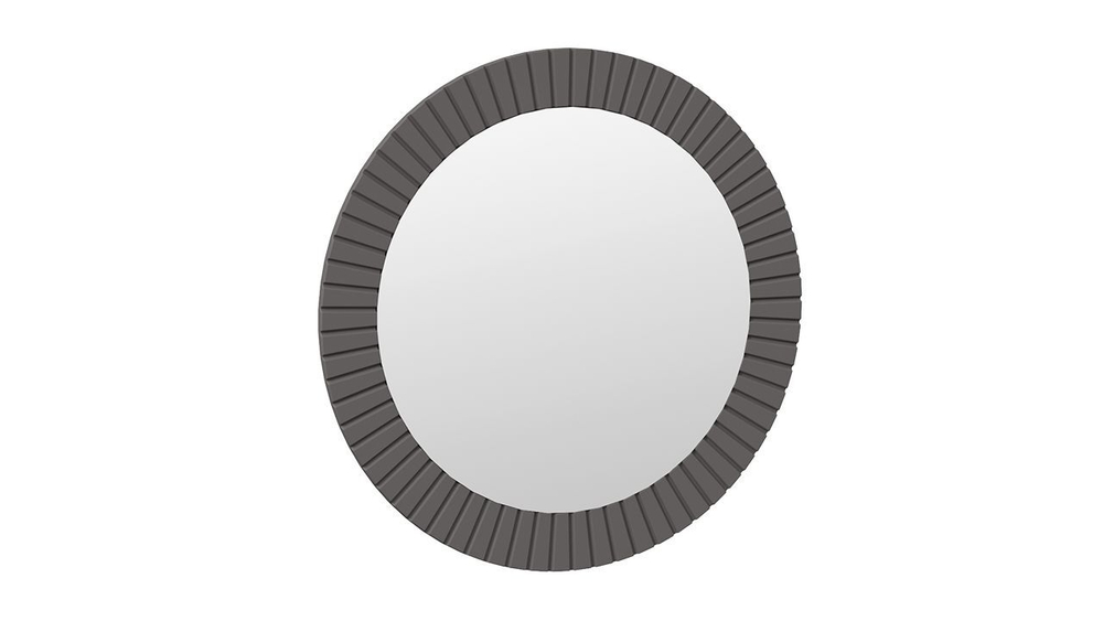 Прихожая с зеркалом комплект мебели Дуб Крафт золотой/Графит матовый 100х43х170 см