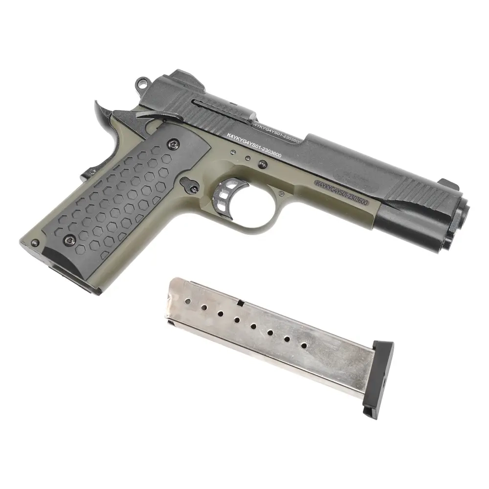Пистолет сигнальный KURS К1911 Classic 10ТК, хаки