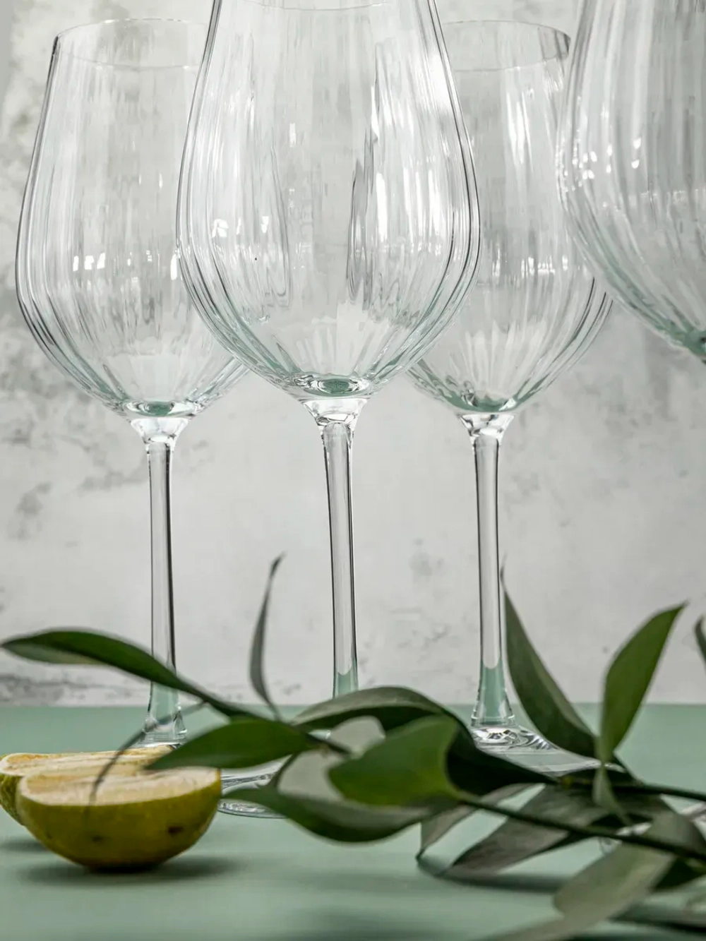 Набор бокалов для вина, 600 мл, 2 шт. прозрачные