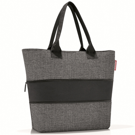 Сумка Shopper E1 twist silver