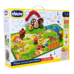 Chicco - Двуязычный интерактивный коврик ABC Farma 10769X