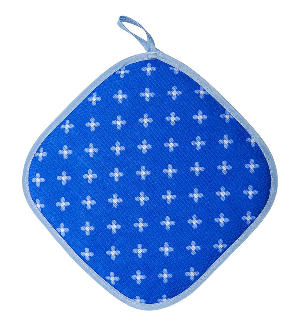 ТК-246 Прихватка «Матрешка» квадратная (синий) - Вариант A