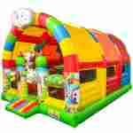 Коммерческий надувной батут «Страна Сафария 2» 8*6*6 м