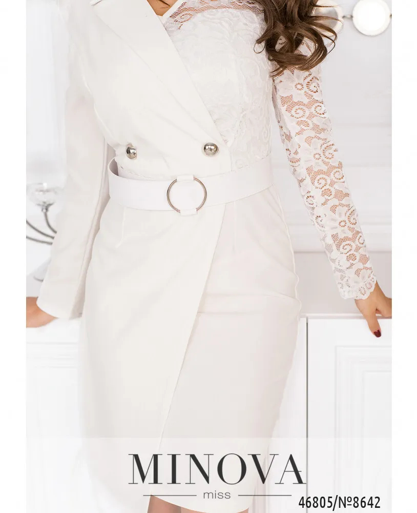 Платье 8642-молоко Minova