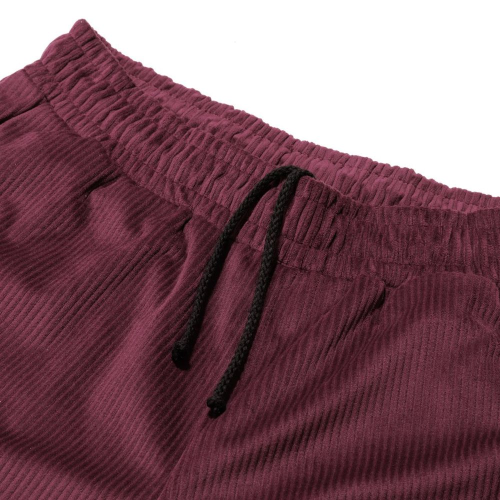 Брюки Смерч вельветовые #6 бордовые