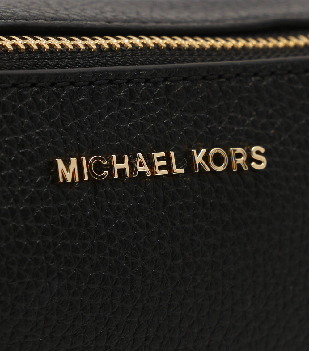 Кожаная сумка-мессенджер Michael Kors - черный(32S3GJ6C1L)