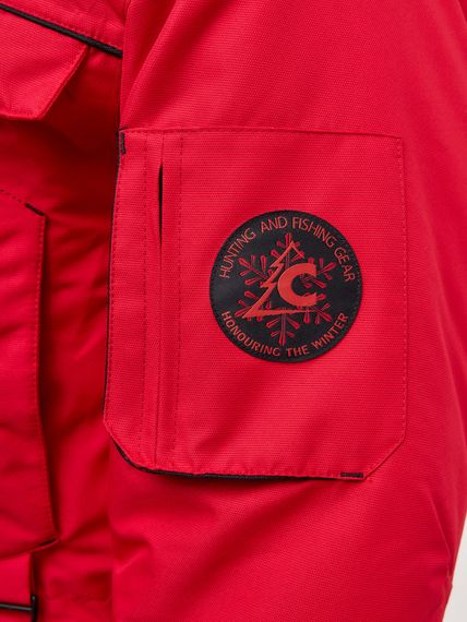 Костюм Canadian Camper SNOW LAKE PRO, цвет Red/Black