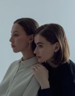 Серьги Мозаика длинные